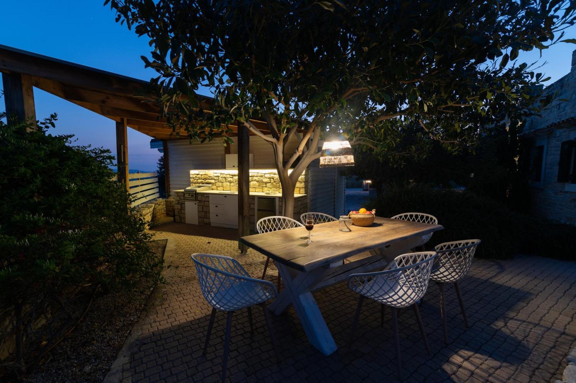 Carob Villa Moirai Exterior photo